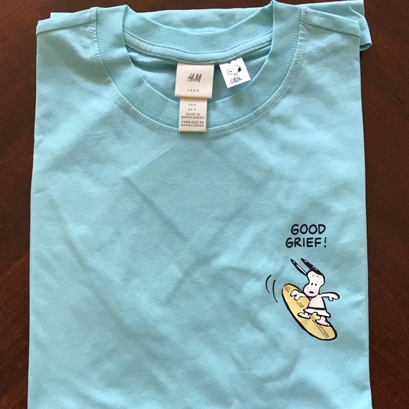 SNOOPY Good Grief 2-sided T-shirts XS,S,M,L,XL,XXL - Picture 3 of 8
